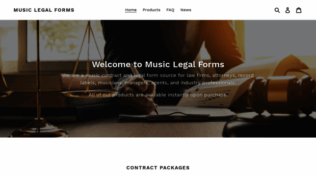 musiclegalforms.com