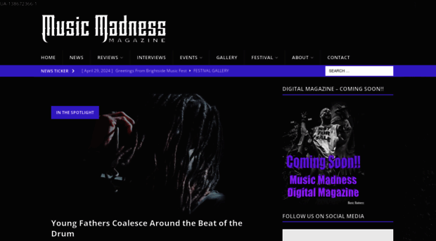 musicmadnessmagazine.com