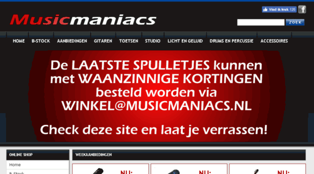 musicmaniacs.nl