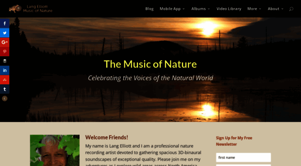 musicofnature.com