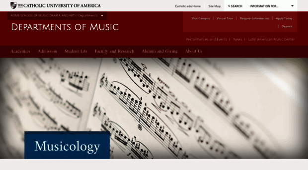 musicology.cua.edu