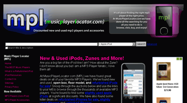 musicplayerlocator.com