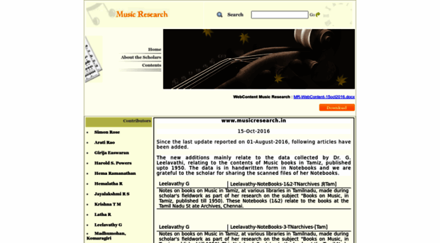 musicresearch.in