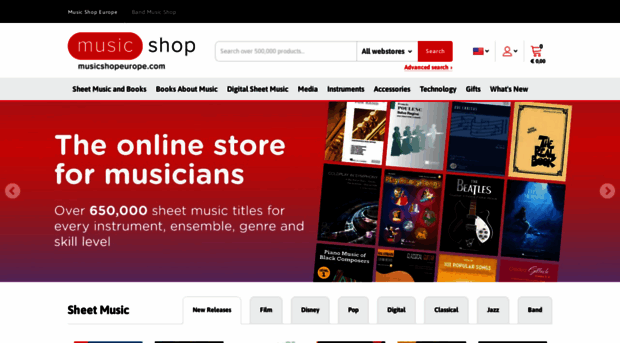 musicshopeurope.com