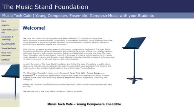 musicstandfoundation.org