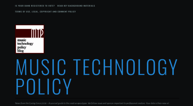 musictechpolicy.com