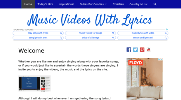 musicvideoswithlyrics.com