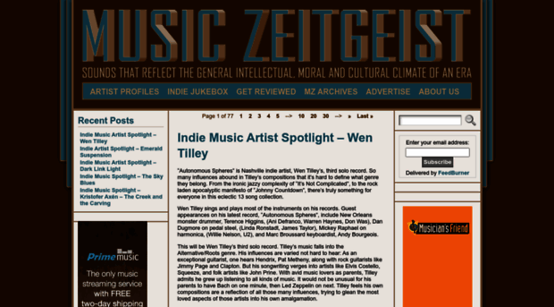 musiczeitgeist.com