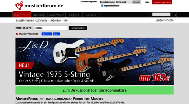 musiker-forum.de