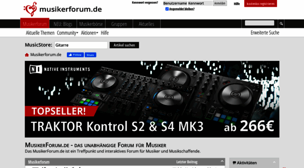 musikerforum.de