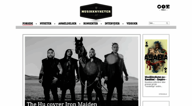 musikknyheter.no