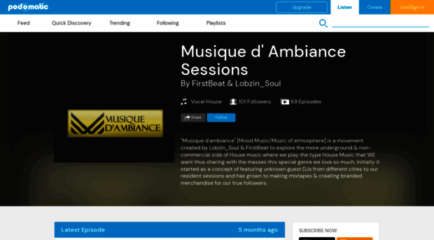 musiqueambiance.podomatic.com