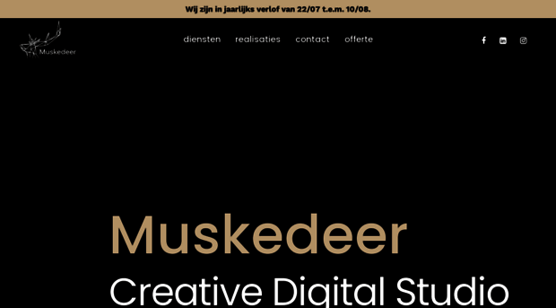 muskedeer.be