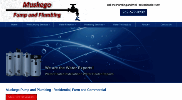 muskegopumpandplumbing.com