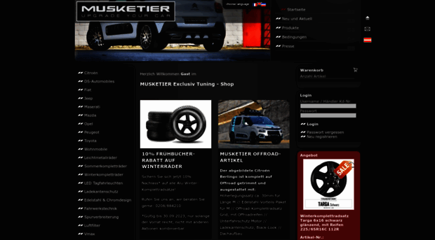 musketiershop.com