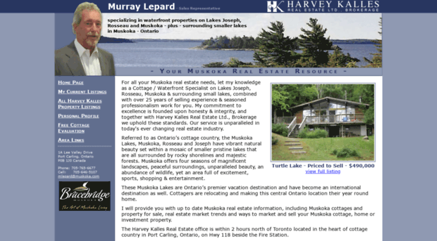 muskokarealestateproperties.com