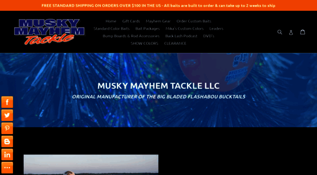 muskymayhemtackle.com