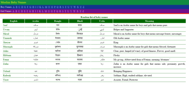 muslim-baby-names.amardesh.com