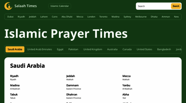 muslim-prayer-times.com