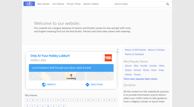 muslimkidnames.com