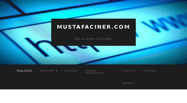 mustafaciner.com