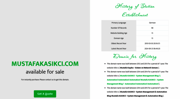 mustafakasikci.com