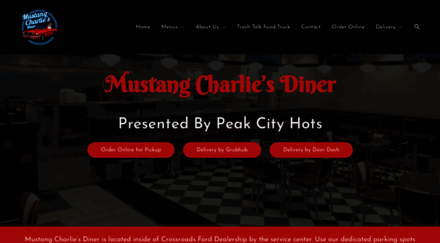 mustangcharliesdiner.com