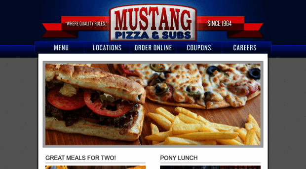 mustangpizza.com