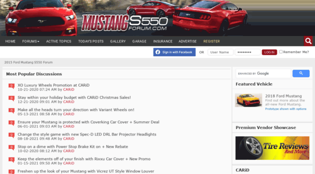 mustangs550forum.com