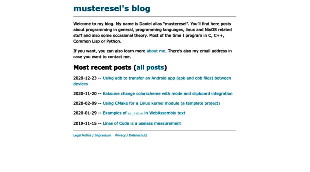 musteresel.github.io