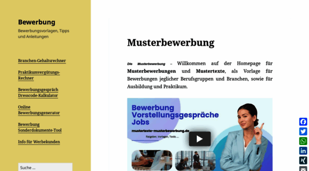 mustertexte-musterbewerbung.de