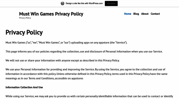 mustwingamesprivacypolicy.wordpress.com