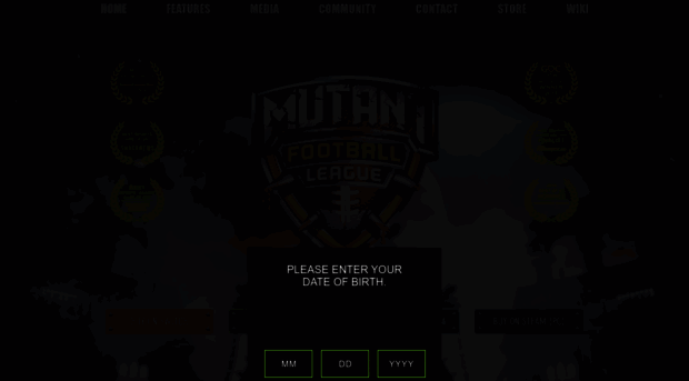 mutantfootballleague.com