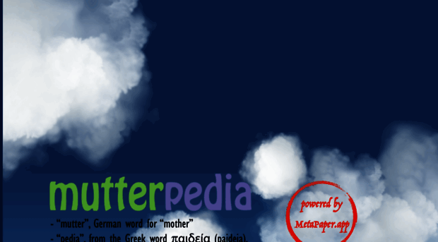 mutterpedia.com