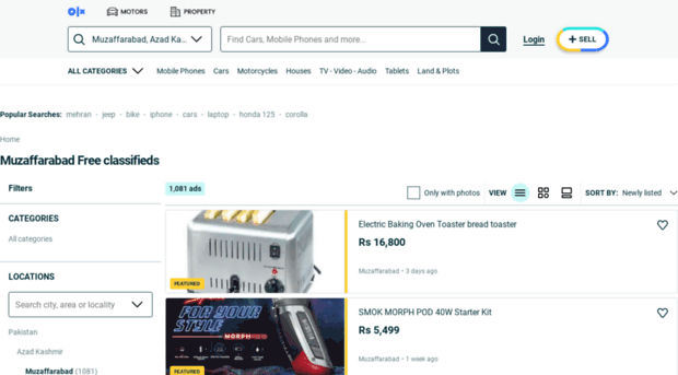 muzaffarabad.olx.com.pk