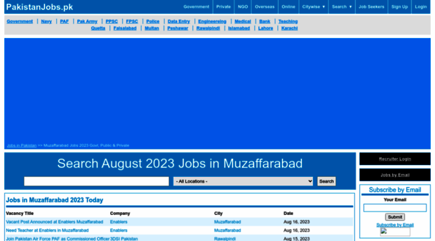muzaffarabad.pakistanjobs.pk