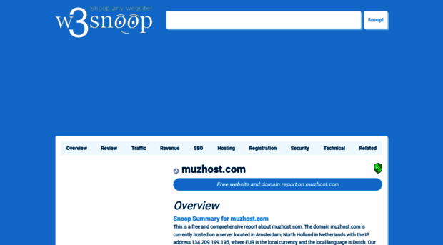 muzhost.com.w3snoop.com