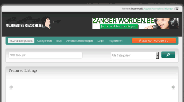 muzikantengezocht.be