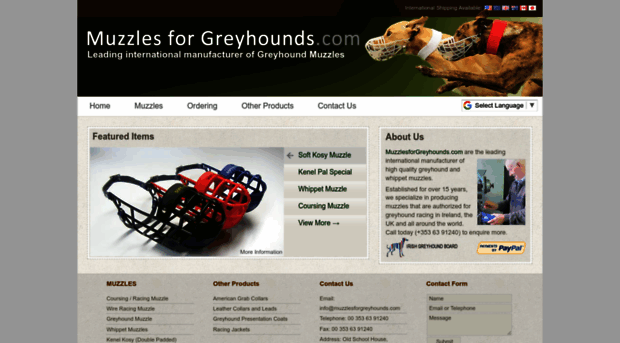 muzzlesforgreyhounds.com