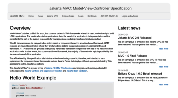 mvc-spec.org