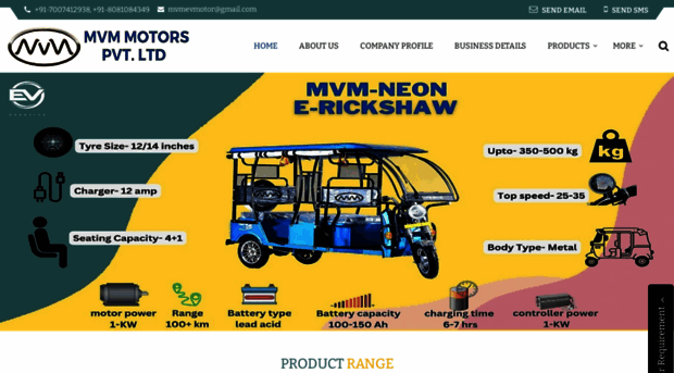 mvmmotors.in