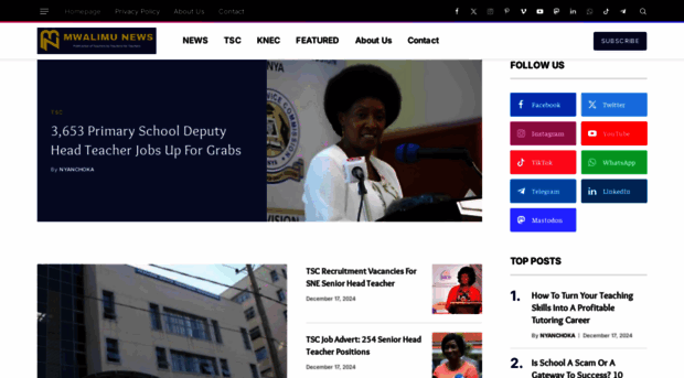 mwalimunews.com