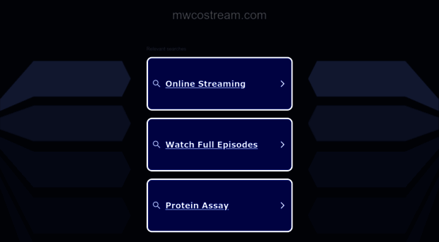 mwcostream.com