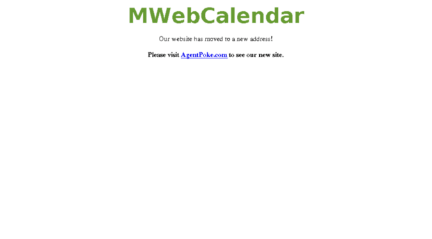 mwebcalendar.com