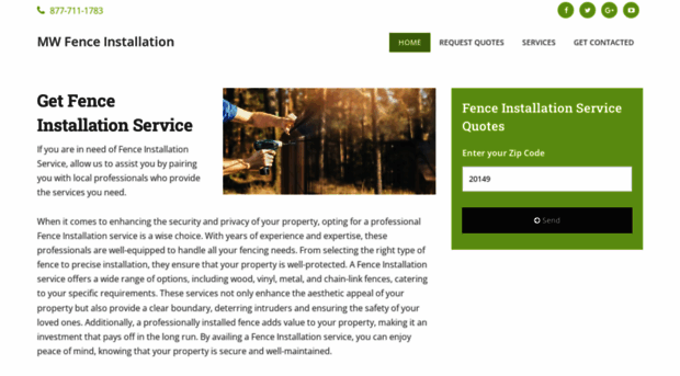 mwfenceinstallations.com