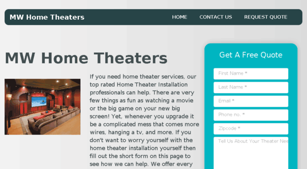 mwhometheaters.com