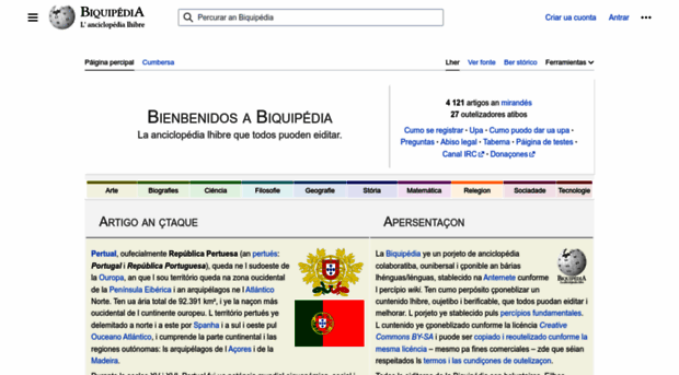 mwl.wikipedia.org