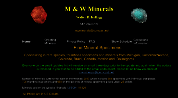 mwminerals.com