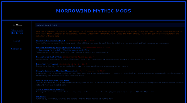 mwmythicmods.com
