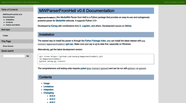 mwparserfromhell.readthedocs.io